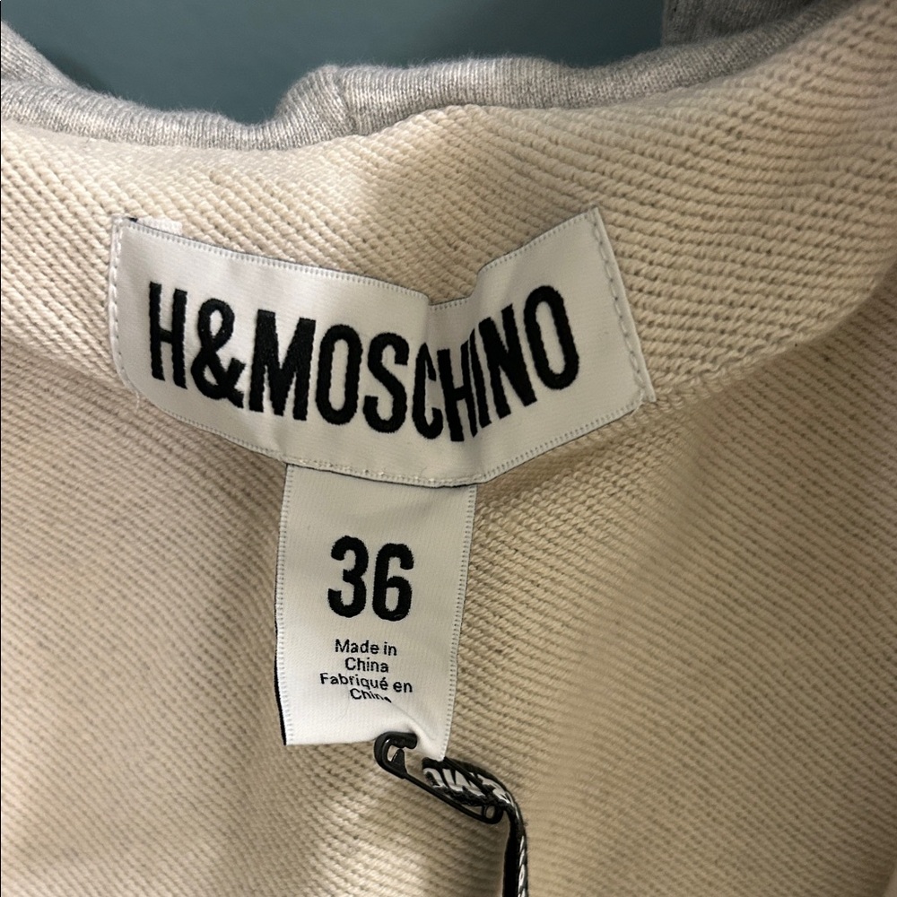 H&Moschino Light Gray Casual Skirt BRAND NEW W/ TAGS LIMITED EDITION RARE Size 4 - Picture 9 of 14